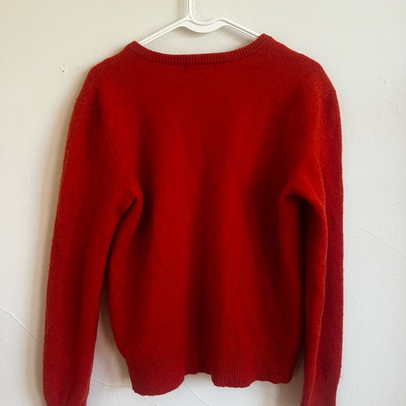 *Vintage* 100% Lamb’s Wool Ralph Lauren Men's V-Neck Sweater - Picture 4 of 5